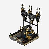 BlueBrixx Pro 108350 - Steampunk Monowheel, 508 Klemmbausteine, Steampunk-Set, Geschenk für Steampunk Fans, Standardsteine, Bausteine der Steampunk-Serie