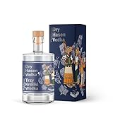 Dry Hasen Vodka by Herman Reichold | mit hochwertiger Geschenkverpackung | 500ml Einzelflasche | 37,5% Vol. | Handcrafted Vodka | für Paderborn Liebhaber & Fans