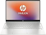 HP Pavilion Laptop 15,6 Zoll FHD Display, (AMD Ryzen 5 5500U, 8GB DDR4 RAM, 512GB SSD, AMD Grafik, Fingerabdrucksensor, Windows 11, QWERTZ Tastatur) Silber