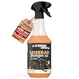 SPRINGER RX3000 - - Fahrradreiniger 1L - - Made in Germany - - Säurefreies Fahrrad-Reinigungsmittel - - Komplett-Spray mit gut haftender Gel Formel - - Fahrradpflege für alle Räder