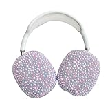 GULVQYF Schutzhülle für AirPods Max (2024/2020), glitzernde Strasssteine, Perlen, niedliche Hüllen für Damen, Zubehör, Schutzhülle für Air Pods Max (mehrfarbig)