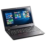 Lenovo ThinkPad T570 39,6cm (15,6') Notebook (i5 7200U, 16GB, 512GB SSD NVMe, Full HD, CAM) + Win 10 (Generalüberholt)