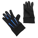 YARNOW Winter Herren Motorradhandschuhe mit Touchscreen Winddicht Wasserabweisend Gefüttert für Kaltes Vollfingerig Leicht Warm Geeignet für Ski Radfahren Motorradfahren Outdoor