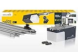 Schellenberg 60922 Garagentorantrieb Smart Drive M mit 2X 868 MHz Handsender, max. Torfläche 8 m², 500 N Zugkraft, automatische Endlageneinstellung