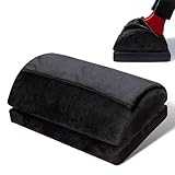 Björn&Schiller ergonomische Untertisch Fußstütze warme höhenverstellbare Fußablage mit integrierter Fußtasche orthopädisches Fußkissen ideal für Büro Schreibtisch und Homeoffice