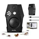 Ultraschall Mäuseabwehr für den Innenbereich, Mäuse Vertreiben Plug in, 4 Modi & Zwei Leistungsoptionen Ratten Vertreiben, Harmlose Mäuseschreck für Mäuse, Kakerlaken, Käfer, Ameisen