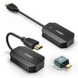 EDUP Wireless HDMI Transmitter and Receiver, Wireless HDMI Extender, 1080P HD Sat Receiver HDMI Funk HDMI Funkübertragung für Streaming Video Audio File von, Laptop, PC zu TV, Projektor