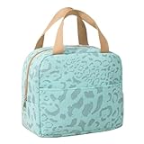 Generisch Kühltasche Klein, 6L Mini Lunchtasche mit Isolierter Aluminiumfolie, Tragbar Lunch Bag für Frauen und Männer Arbeit Schule Büro Picknick Reise Strand-Blau
