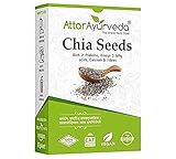 AOZA Attar Ayurveda Chia Samen zur Gewichtsabnahme, 500 g