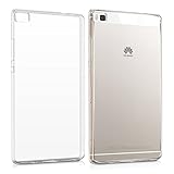 ELECTRÓNICA REY Transparent Silikonhülle TPU für Huawei P8, Handyhülle Premium Kratzfest TPU Durchsichtige Schutzhülle, Ultradünne 0,33 mm