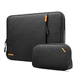 tomtoc 360° Laptop Tasche Hülle für Neu 14-Zoll MacBook Pro M4/M3/M2/M1 Pro/Max (2024-2021) A3112 A3401 A3185 A2992 A2918 A2779, Wasserabweisend Laptoptasche Laptophülle Sleeve mit Zubehör Tasche