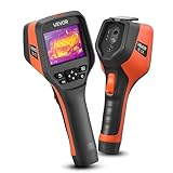 VEVOR Wärmebildkamera, 256 x 192 IR-Auflösung, Wärmebildgerät mit 2 MP visueller Kamera, 25 Hz Bildwiederholrate Infrarot-Imager mit 3,5 Zoll Touchscreen, -20 °C bis 550 °C, WLAN-Unterstützung