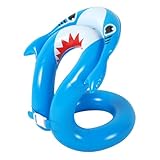 Schwimmweste für Kinder, aufblasbare Schwimmweste für Babys, Schwimmring, Hai mit Sicherheitsschnalle, verstellbar, für , Pool, See, Fluss