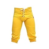 BARNETT FP-2 American Football Hose Match, gelb (XL)