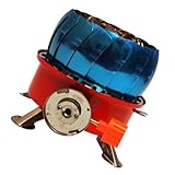 OHPHCALL Camping Gaskocher Windfest Tragbarer Rucksackkocher aus Aluminiumlegierung Kompakter Outdoor Brenner für Camping und Picknick