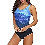 Generisch Einteiliger Badeanzug Damen Bikinis Für Damen Badeanzüge Einteiliger Strandmode Swimsuit Swimsuits for Women Mit Bein Badeanzug Mit Slip Frauen Saugfähig Menstruation Auslaufsicher