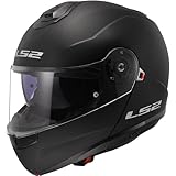 LS2, klapphelme motorrad STROBE II matt black, XL