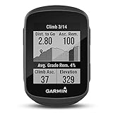 Garmin Edge 130 Plus – kompakter,33 g leichter GPS-Radcomputer mit 1,8“ Display,präziser Datenaufzeichnung,Trainingsplänen,Navigation und MTB-Werten. Telefonbenachrichtigungen,bis zu 12 h Akku,Schwarz