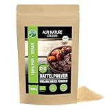 Alpi Nature Dattelzucker BIO 1kg, Datteln bio gemahlen, Dattelpulver, Dattelsüße als Zuckerersatz