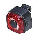 Prophete Akku-Rücklicht, wiederaufladbar mit Cree-LEDs, 220° Sichtbarkeit, Micro-USB-Ladung, universelle Silikonhalterung, werkzeugfreie Montage