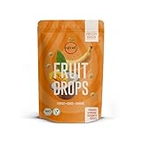Myfruits Bio Fruit Drops, Mango-Kokos-Banane Geschmack, Gefriergetrockneter Fruchtsnack (200g)