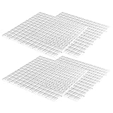 Aquarium Deckel - 30 x 30 cm Terrariumabdeckung, Fluchtproof -Netzpanel, Schutzvorschriftenbildschirm, belüftetes Tankdach, Anti - -Gehäuse | Stabiles Lebensraumdeck für Schildkröten -Echsen -Garn