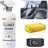 Multi Purpose Foam Cleaner Car Interior Cleaner, Leather Cleaner Spray wash Vehicles Automobile Interior Household Cleanser Detergent Car Interior Home (1)