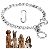 PUPPBUDD Hundehalskette mit Puppbudd Haken aus Edelstahl 3mm I Größe individuell einstellbar I Halskette,65-75CM