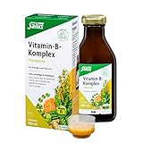 Salus - Vitamin-B-Komplex - 1x 250 ml Tonikum - Nahrungsergänzungsmittel mit B-Vitaminen - für Energie und Nerven - mit 6 wichtigen B-Vitaminen - vegan