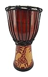 20cm Djembe Giraffe Djembe Trommel Bongo Drum Handtrommel Buschtrommel Percussion Kinder Fair Trade M1