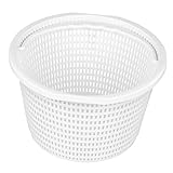 Angoily Großer Pool Filterkorb aus langlebigem ABS Wiederverwendbarer Skimmerkorb mit dichtem Filter kompatibel für Hayward Schützt Pumpenraum vor Blättern und Schmutz Einfache