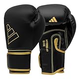 adidas Unisex – Erwachsene Hybrid 80 Boxhandschuhe, Schwarz/Gold, 10 oz EU