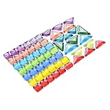 DOITOOL Mosaiksteine aus Kristallklarem Glas Quadratische Flache Rückseite Langlebig und Vielseitig für DIY Bastelprojekte für Dekoration von Vasen Bilderrahmen und Mehr