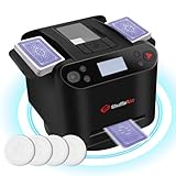 ShuffleBox G1 Pro Automatische Kartenmischer und Kartensender 2 in 1,Ultra leise,für UNO, Taco Cat Ziegenkäse Pizza, fünf Kronen, Monopoly Deal, Bycicle und Maverick Karte (Schwarz)
