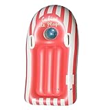 Aufblasbares Bodyboard Kinder, Surfbrett Bodyboard mit Griffen, Aufblasbares Surfbrett für Strands, Lernen Hilfsmatte für Wasserrutschbahn, Wasserrutschmatte, Strands, Sprungbrett Pool