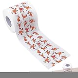 Toilettenpapier für den Urlaub, dekoratives Badezimmerpapier, Weihnachtsbaum-Druckrolle, Weihnachtsmann-Themenserviette, festliche Papier-Design-Touch, saisonaler Humor- für Winterbäder