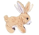 Simba 105893456 - ChiChi Love Rabbit, Spiel Hase, läuft und wackelt mit den Ohren und Nase, mit Sounds, Beige