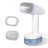 YASHE Dampfglätter für Kleidung, Handlicher Tragbarer Dampfglätter, 250ml Großes Fassungsvermögen, 1600W, 25s Schnelles Aufheizen, Automatische Abschaltung, Selbstreinigungsfunktion, Mini-Größe