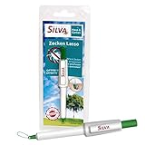 Silva Zeckenlasso – Zeckenschlinge zuverlässige & sichere Zeckenentfernung – für Menschen, Hunde & Katzen – hygienisch, einfach anzuwenden gegen Zecken – Outdoor geeignet – Zeckenentferner