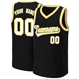 Generisch Personalisiert Basketball Trikot Atmungsaktiv Basketballtrikot Individuelles Spieltrikots Schnelltrocknend Sportshirts Ärmelloss T-Shirts Oberteil For Herren Damen Jung A30 Khaki