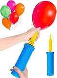 Ballonpumpe Hand Luftballonpumpe für Hochzeit, Geburtstag Party Dekorationen