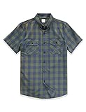 Dubinik® Freizeithemden Für Herren Kurzarmhemd Herren Arbeitshemden Button Down Hemd Herren Kurzarm Baumwolle Regular Fit