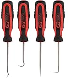 KS Tools Splintentreibersatz, hochglanz verchromt, 4-tlg Hakenwerkzeug-Satz