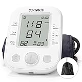 Duronic BPM200 Digitales Oberarm-Blutdruckmessgerät | Arhythmie Erkennung | Manschette 22-36 cm | Automatische Blutdruckmessung | Blutdruckmesser mit Herzrhythmusstörung Funktion | AAA Batterien