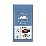 by Amazon Entkoffeiniert Gemahlener Röstkaffee, 1kg (4 Packs of 250 g), Rainforest Alliance-Zertifizierung