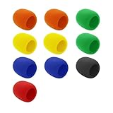 YUGSHNKFC Schwamm-Mikrofonabdeckung mit Filter, stoßfestes Design, klarer Klang, universelle Kompatibilität, einfache Installation, widerstandsfähige Mikrofon-Protektoren