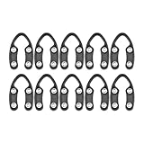 Garneck 10 Stück Weinfolienschneider und Deckelheber aus ABS Edelstahl Handlicher Folienschneider für Weinflaschen Ergonomischer Griff Rutschfest Küchen und Barzubehör