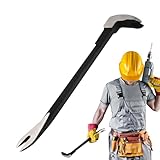 Hebel zum Entfernen von Nägeln – Abzieher mit Klauenkopf, Werkzeug Typ Wagenheber, hochfester Nagelheber aus Karbonstahl für Palettendemontage