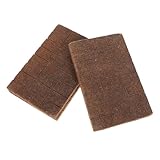 INOOMP 72 Stück BBQ-Anzünder-Wachsblock Camping zubehör Holzkohlefeuerstarter Feuerstellenanzünder Feueranzünder für den Innenbereich Lagerfeuerzubehör Feuerstarter-Tool Hellbraun