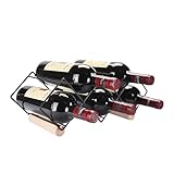 G-Rack Freistehendes Weinregal – Weinflaschenhalter für Küchenarbeitsplatte, Schrank, Aufbewahrungsschrank – Flaschenaufbewahrungs-Organizer – Wein-Organizer-Präsentationsständer – Geschenk für